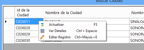 Ciudades detalles