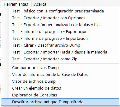 Descifrar dump antiguo
