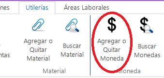 Agregar Moneda