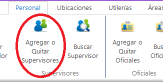 Agregar Supervisores