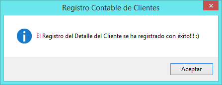 Registro de Registro Contable Correcto